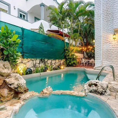 Hacienda-Style Villa With Private Pool Steps To Beach