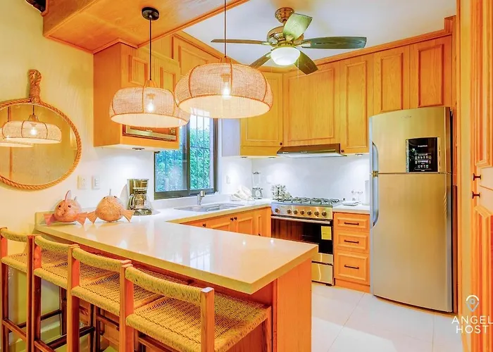6br W Pool, Bbq & Backyard Apartment Playa del Carmen
