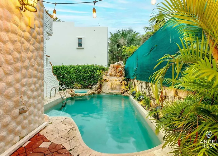 6br W Pool, Bbq & Backyard * Playa del Carmen
